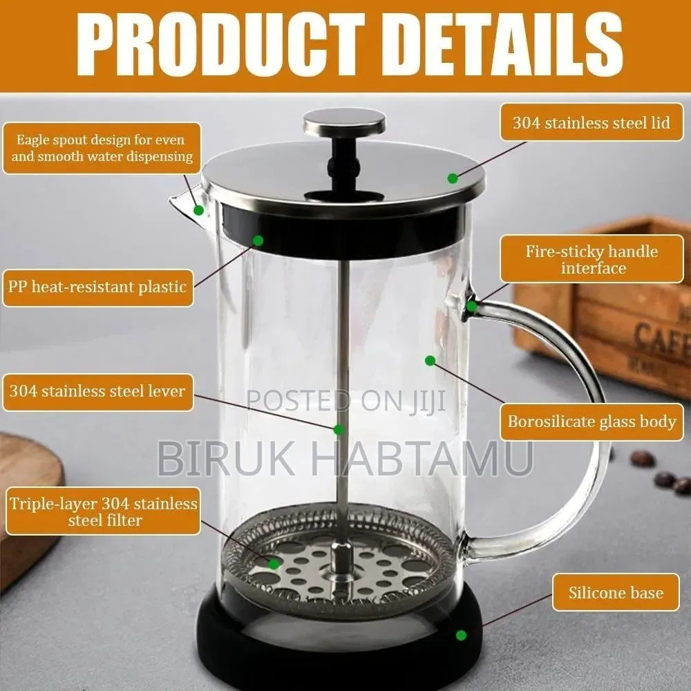 French Press Coffee Maker