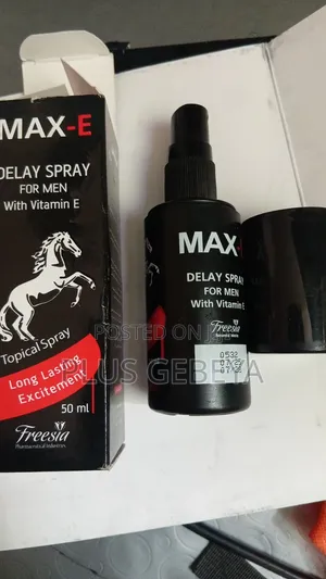 MAX-E Men's Delay Spray With Vitamin E – 50ml Personal Care