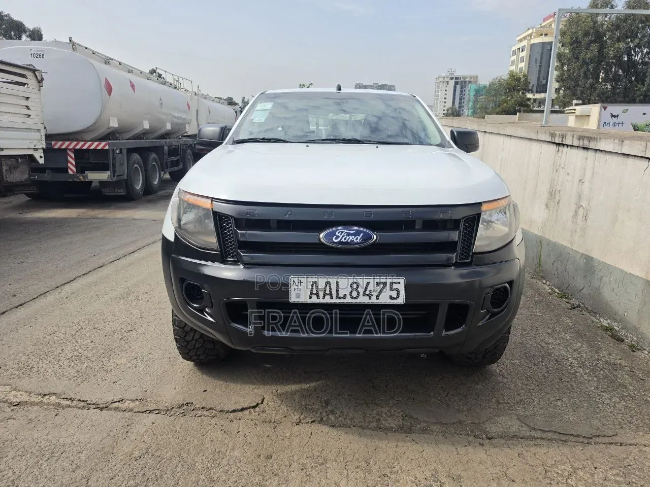 Ford Ranger Wildtrak 2014 White