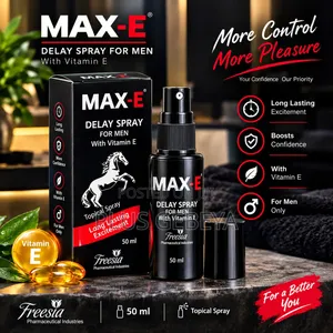 MAX-E Men's Delay Spray – Vitamin E 50ml Topical Spray