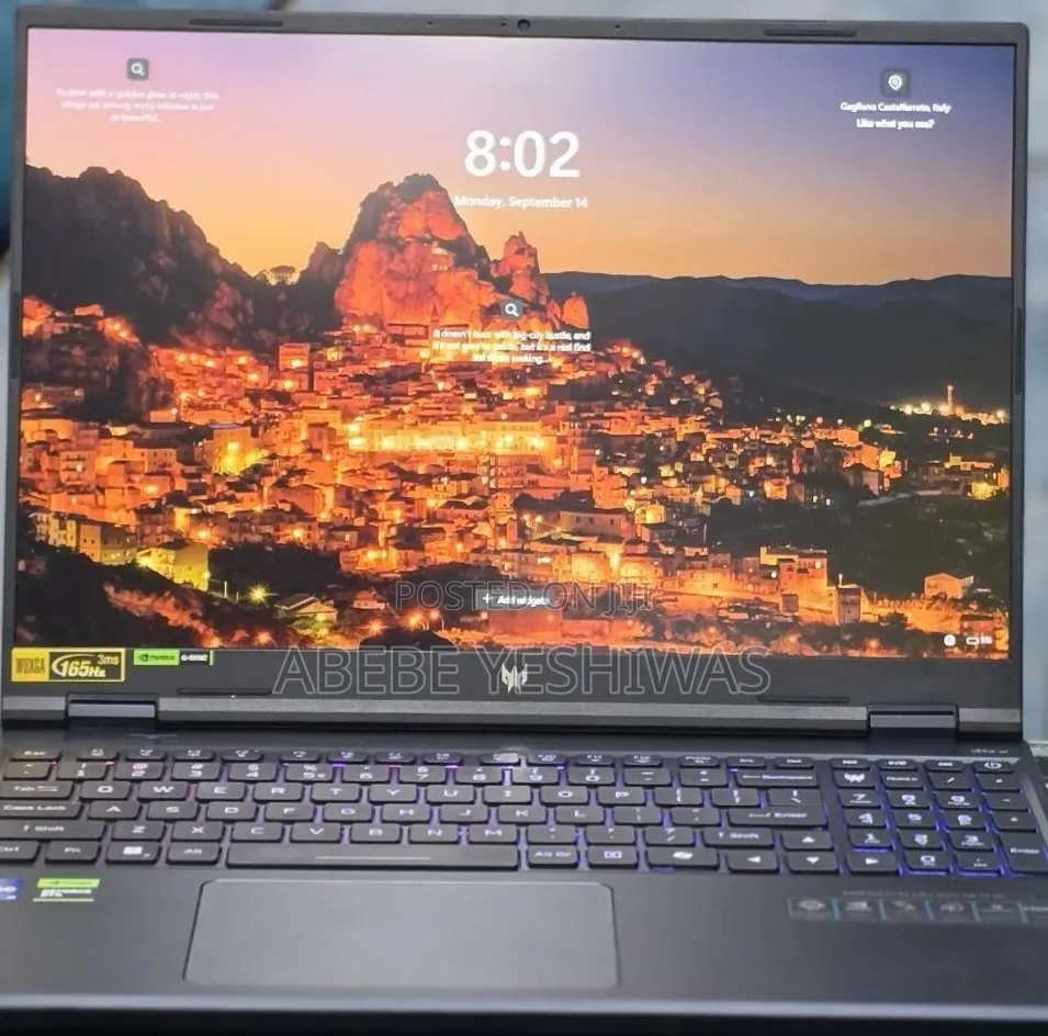 New Laptop Acer Predator Helios Neo 16 16GB Intel Core i9 SSD 1T
