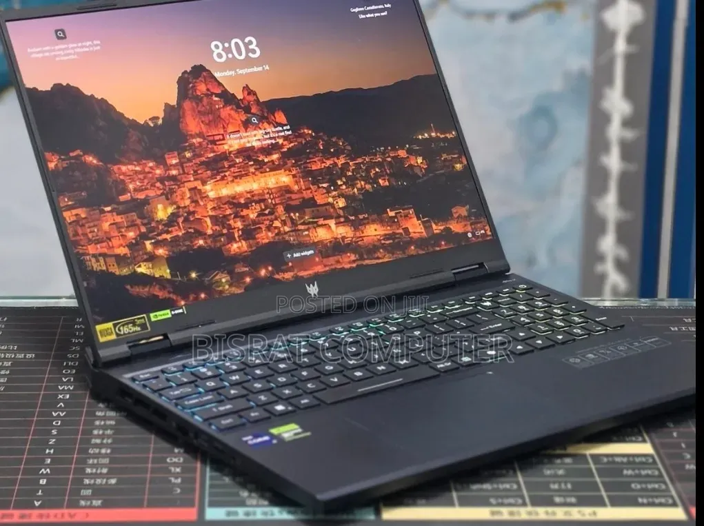 New Laptop Acer Predator Helios Neo 16 16GB Intel Core i9 SSD 1T