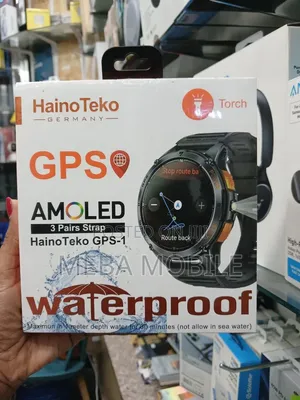 Haino Teko GPS-1 Smartwatch With 3 Straps (Germany)