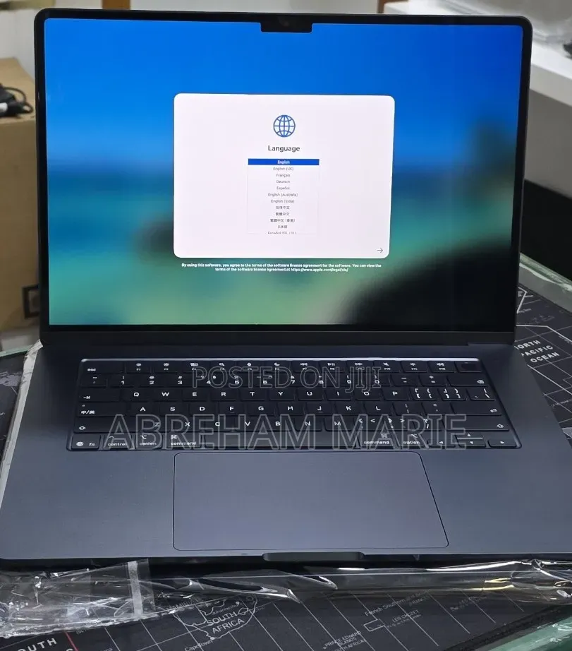 New Laptop Apple MacBook Air 2026 M5 16GB Apple M5 SSD 512GB