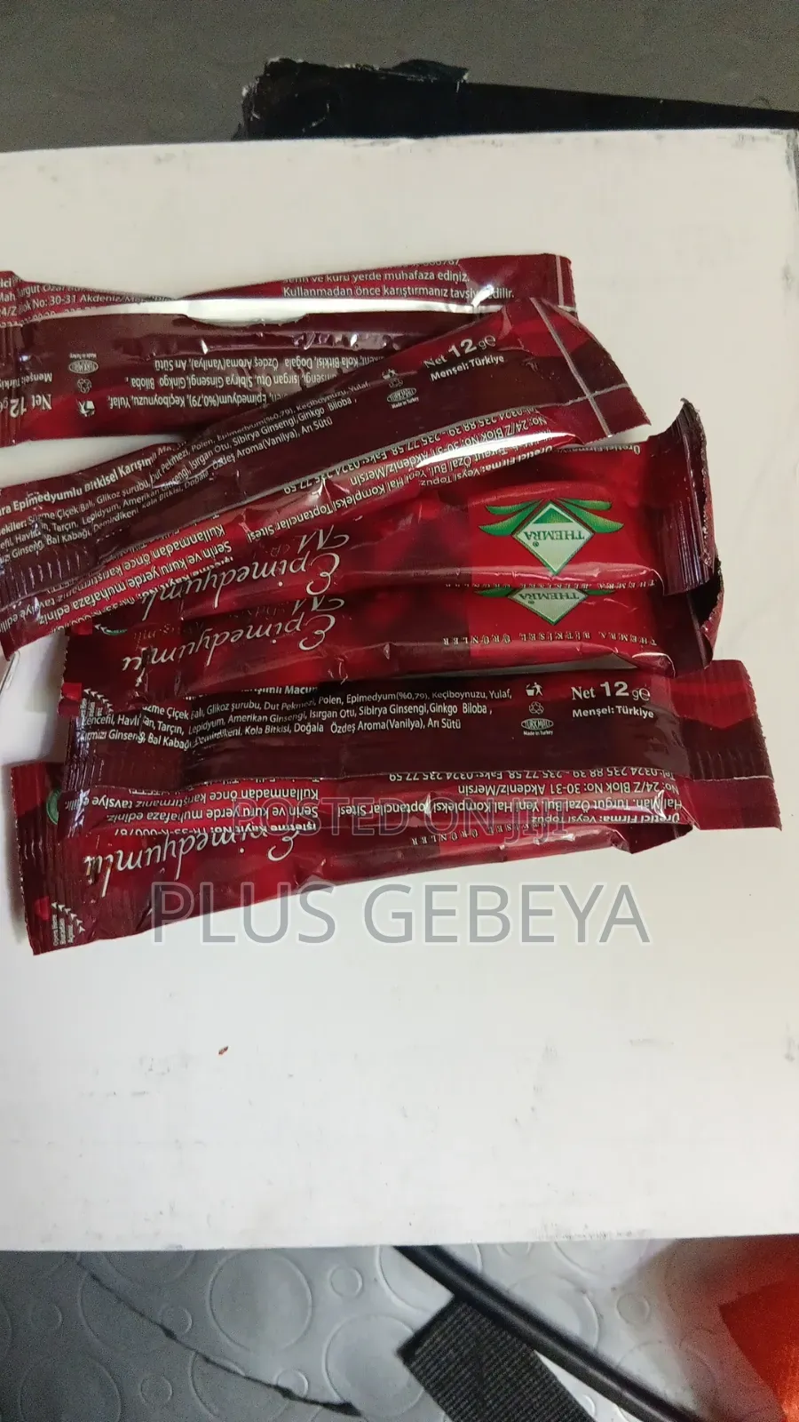 Turkish THEMRA Epimedyumlu Macun – Natural Ginseng Herbal Paste 12g