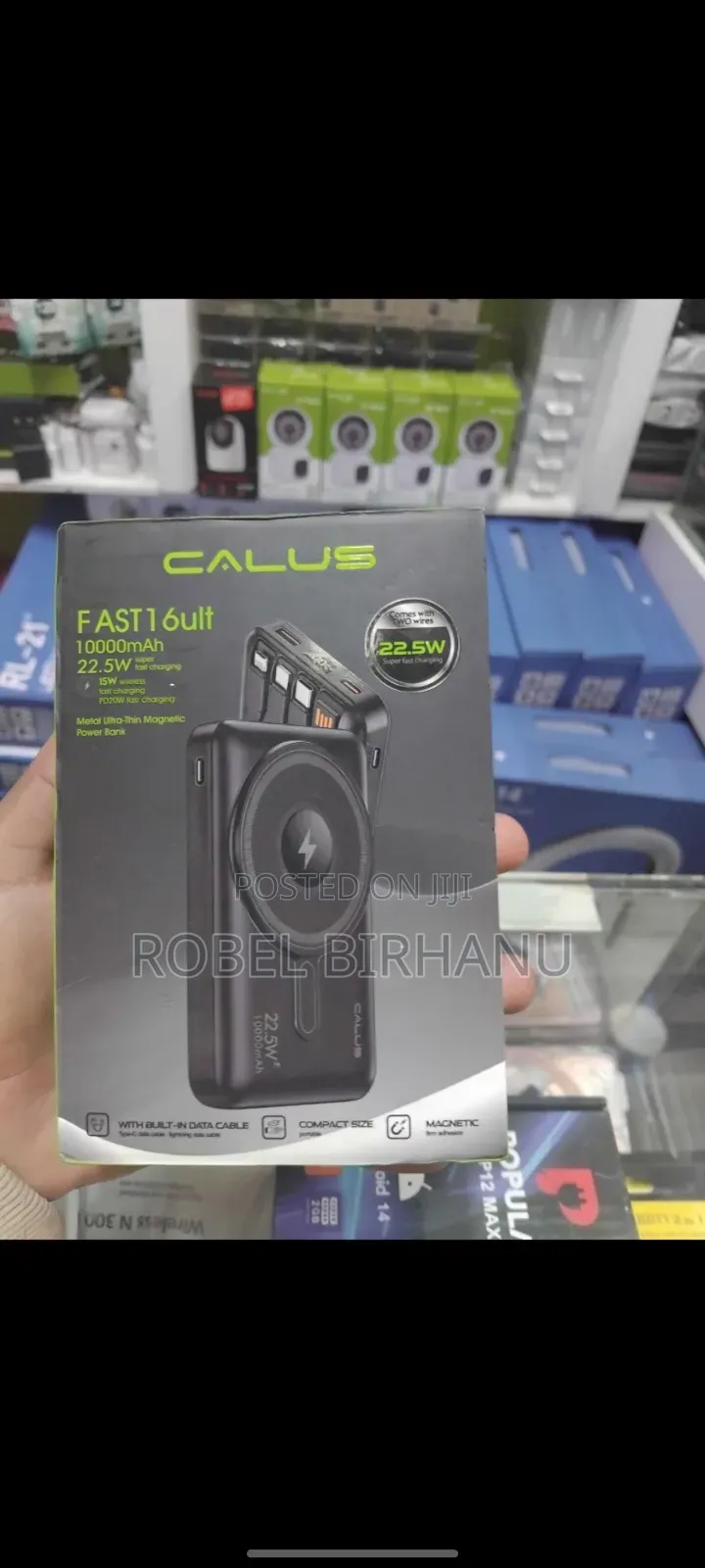 CALUS FAST16ult 10000mAh Magnetic Wireless Power Bank