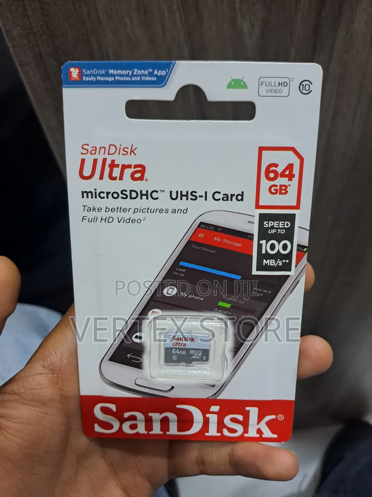 Sandisk Ultra 64GB Microsd Card