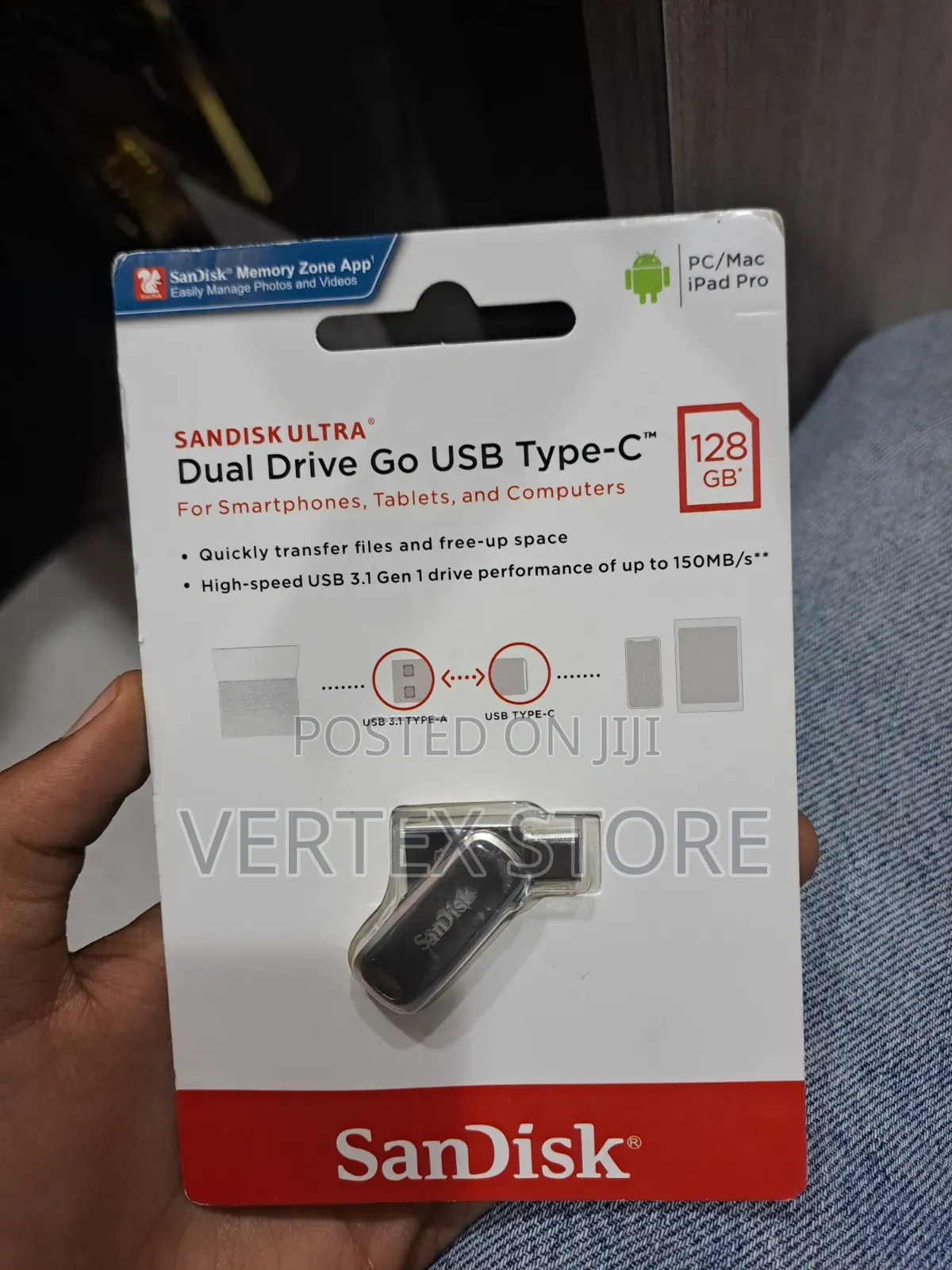 Sandisk Ultra Dual Drive Go 128GB