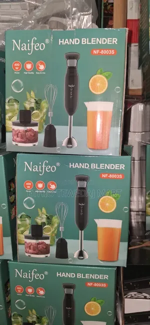 4-in-1 Hand Blender and Egg Beater የምግብ ማዘጋጃ መፍጫ