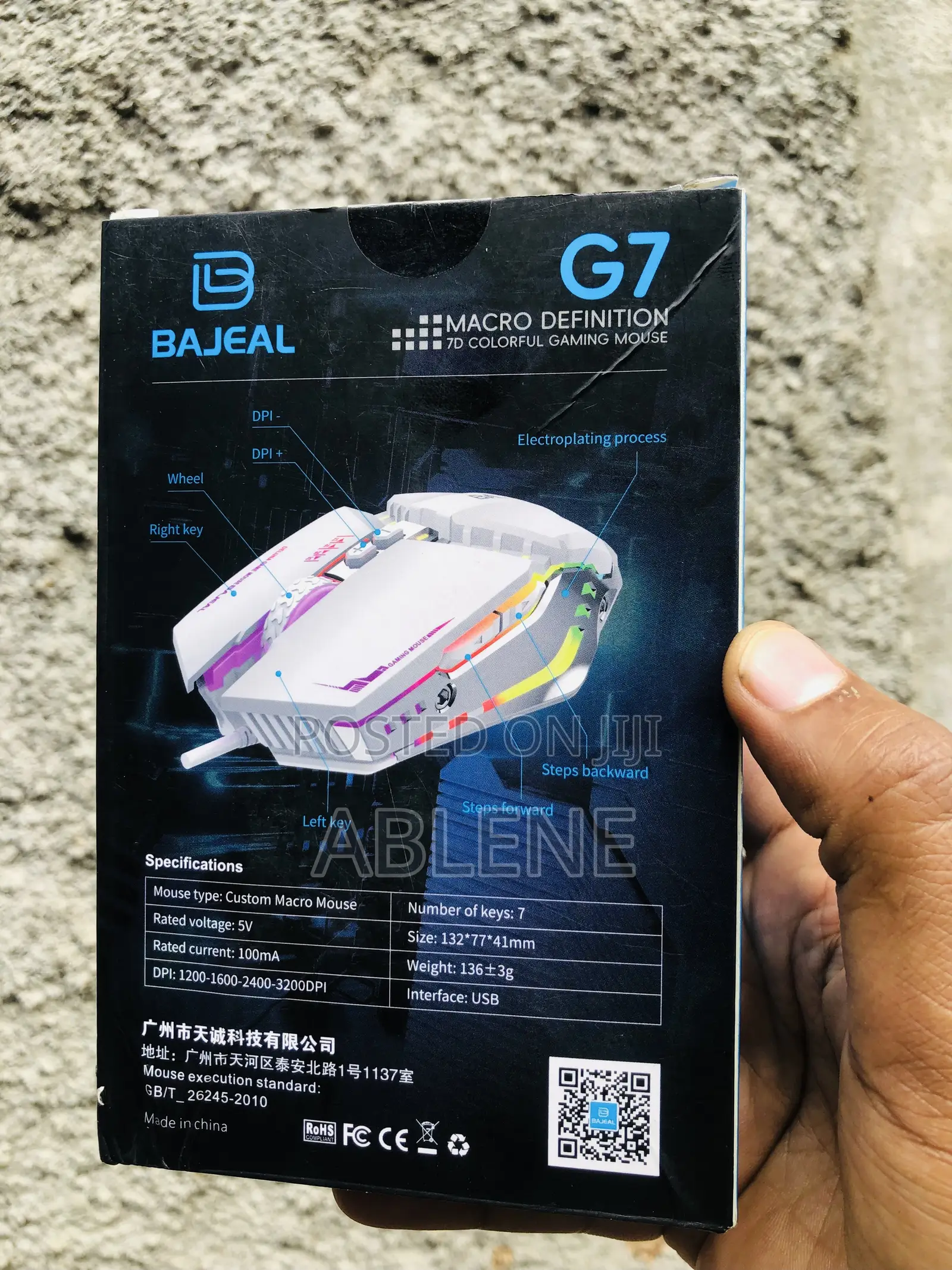 G7 Mouse 7D Colorful Gaming Mouse