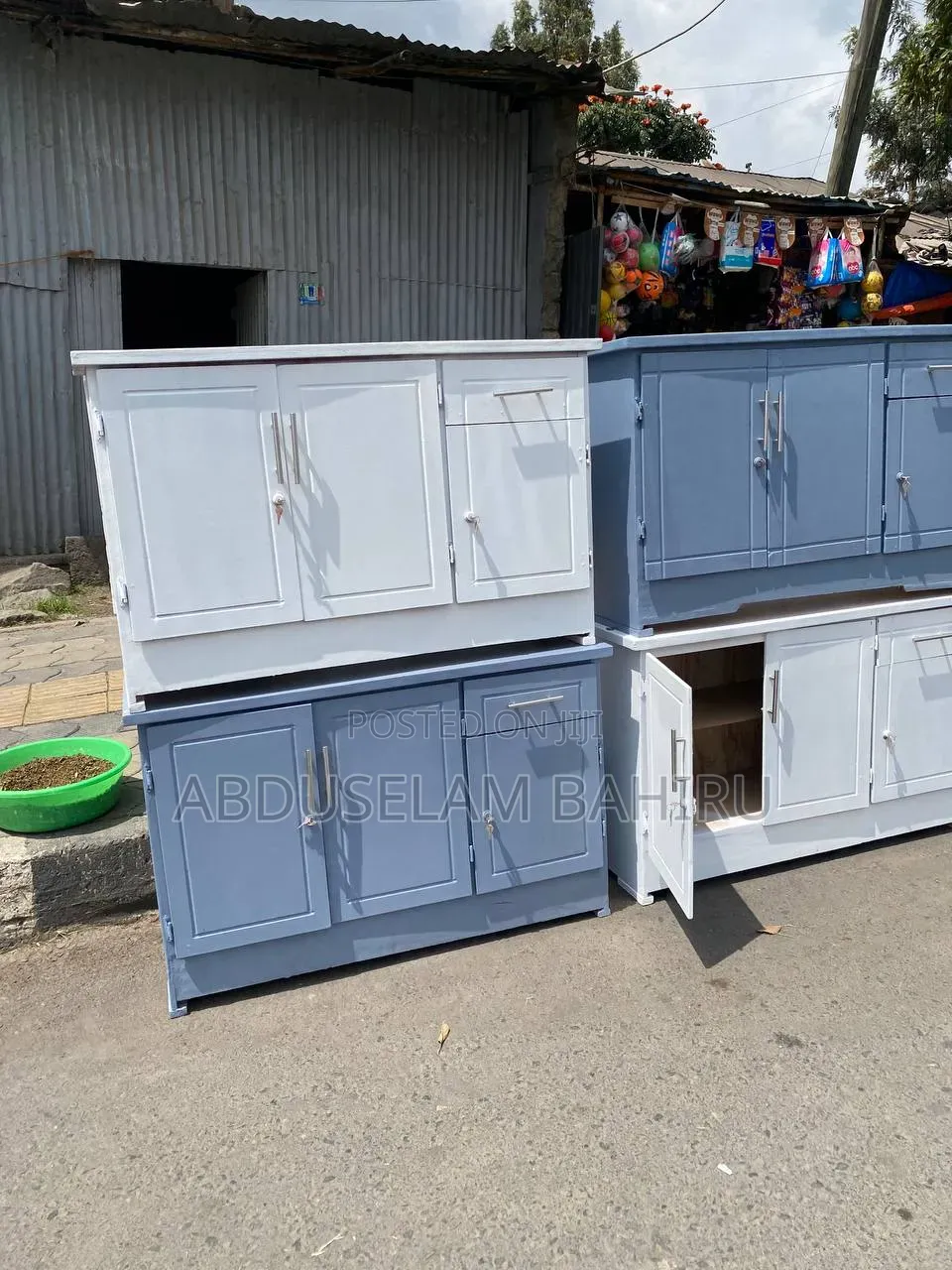 1.20m Kitchn Cabinet ኪችን ካቢኔት