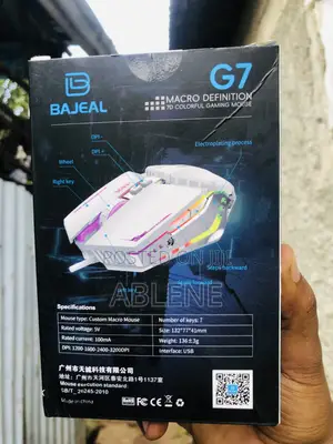 G7 Macro 7D Colorful Gaming Mouse
