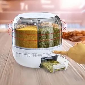 7L Rotatable Grain Storage Bucket