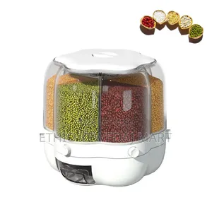 7L Rotatable Grain Storage Bucket