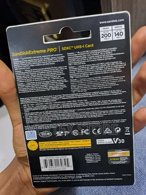 Sandisk Extreme Pro 128GB Memory Card