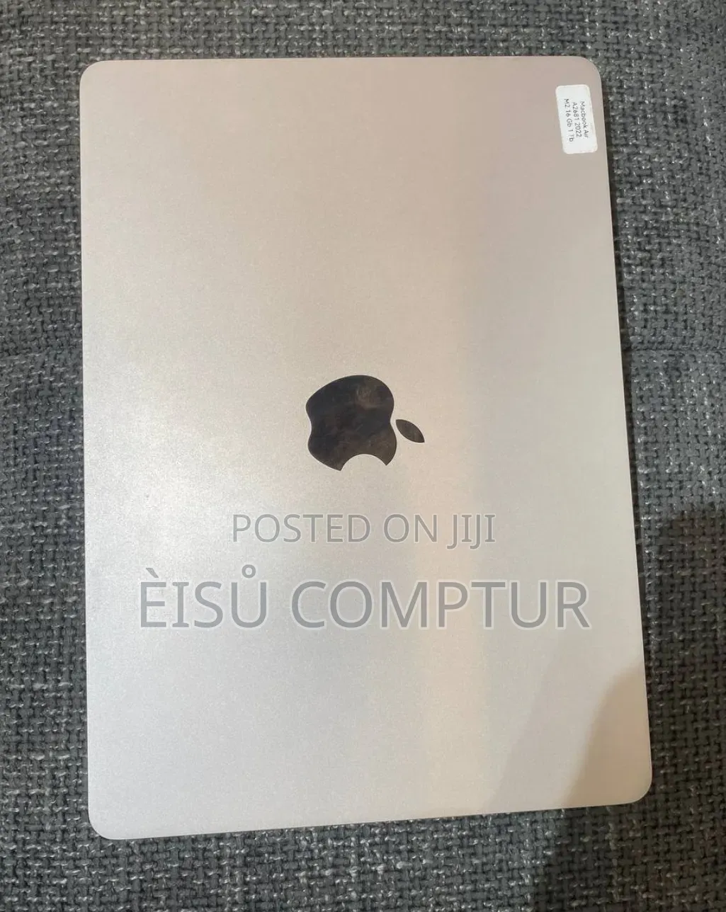 New Laptop Apple MacBook Air 2022 M2 16GB Apple M2 SSD 1T