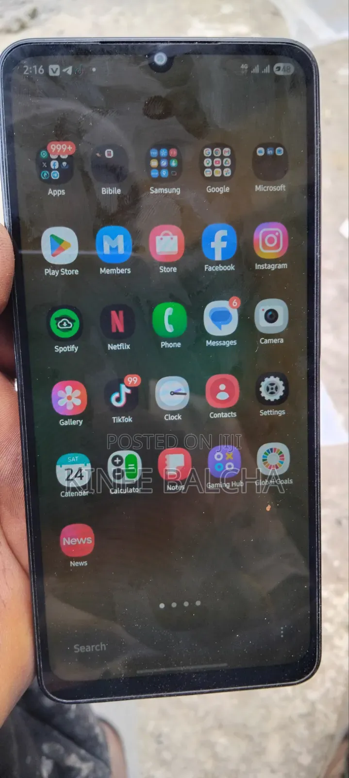 New Samsung Galaxy A07 4G 64 GB Black