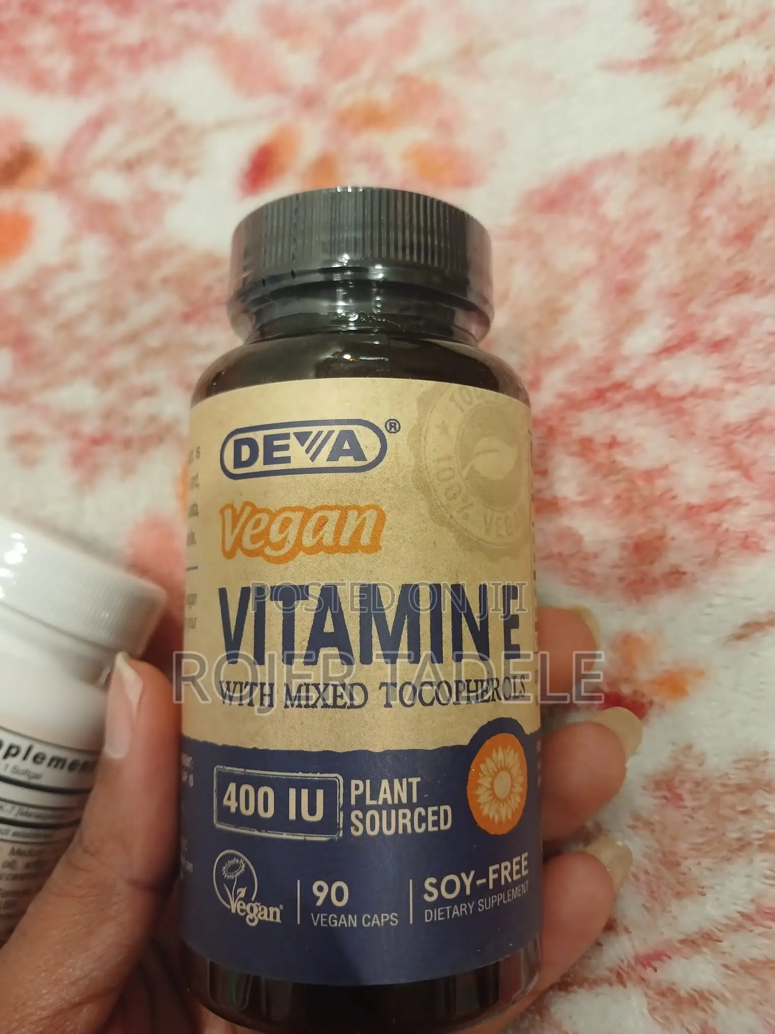 Vegan Vitamin E With Mixed Tocopherols 400 IU (90 Vegan Caps)
