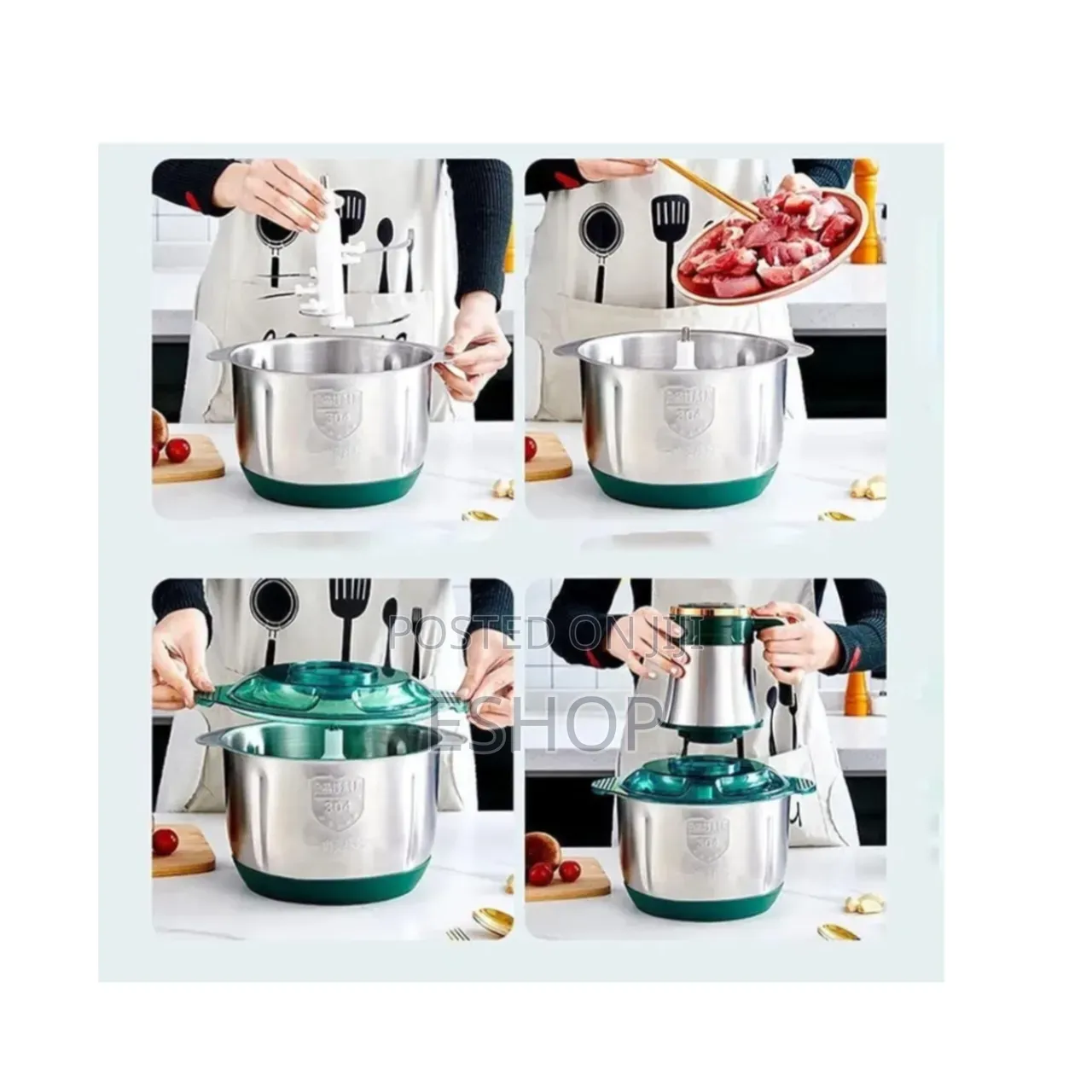 Food King Chopper Is a High-Power, Dual-Mode Kitchen Appliance.