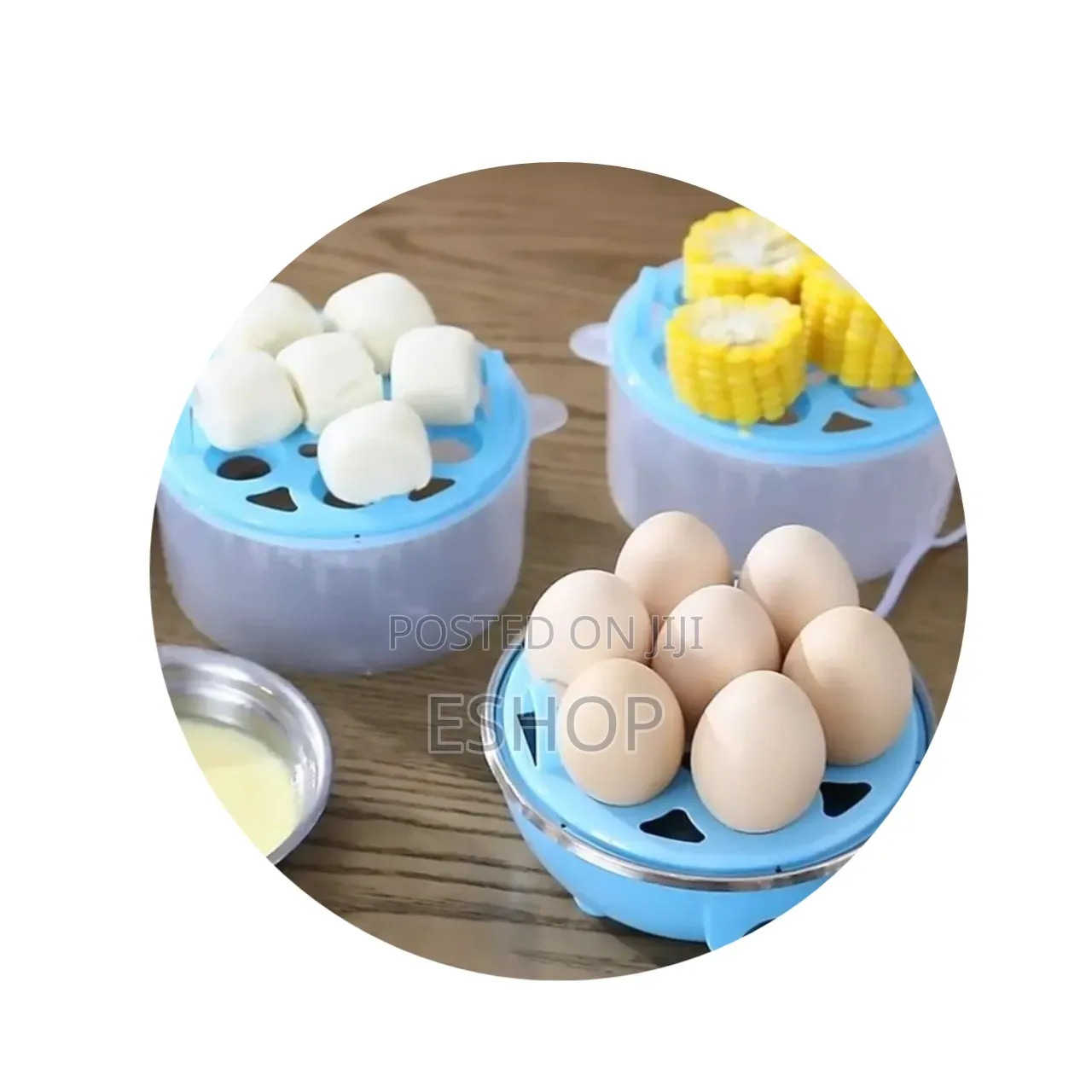Compact, and Space-Saving. Cooks 1 to 7 Eggs