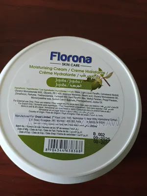 Florona Skin Care Moisturising Cream