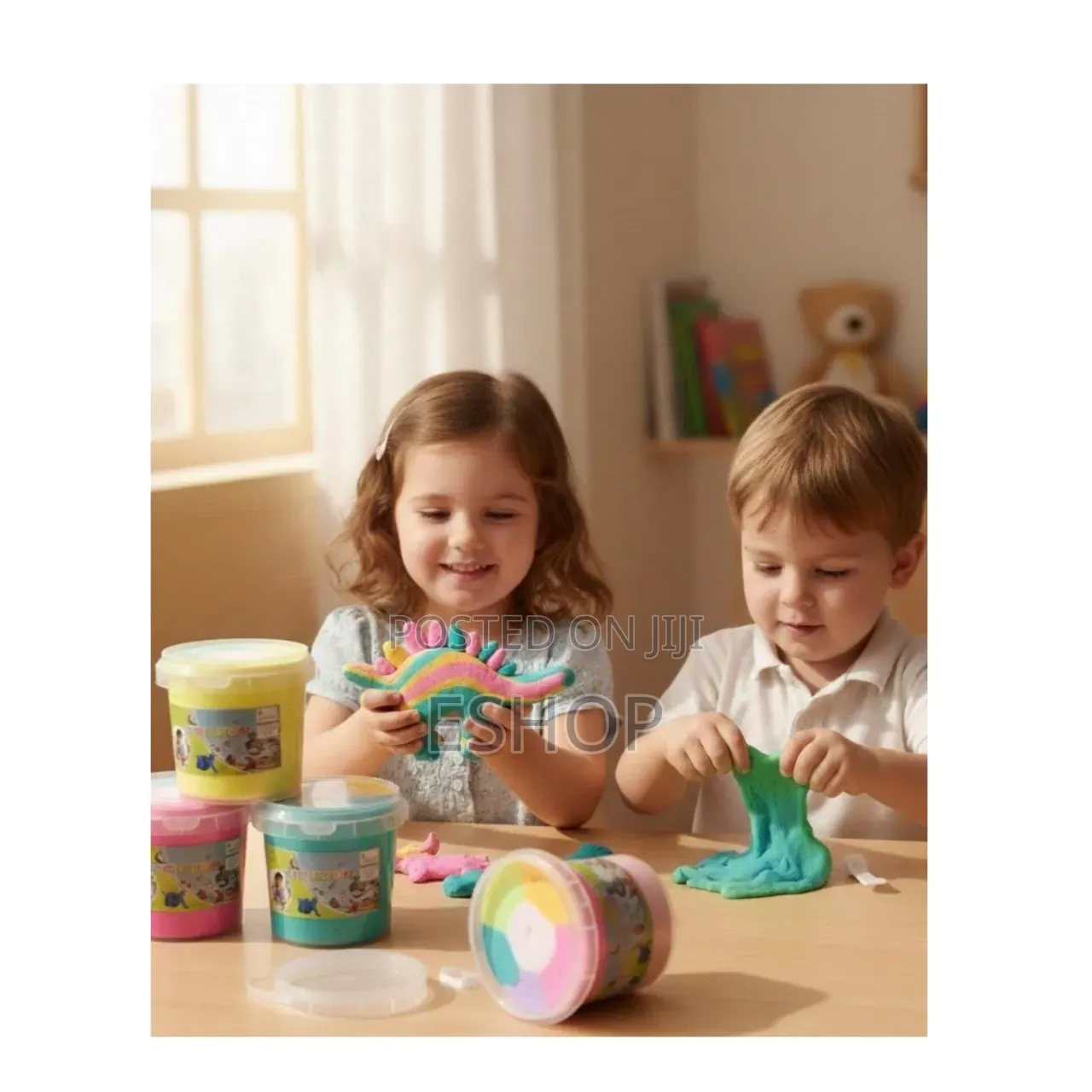 The Clay Is Soft, Easy to Shape