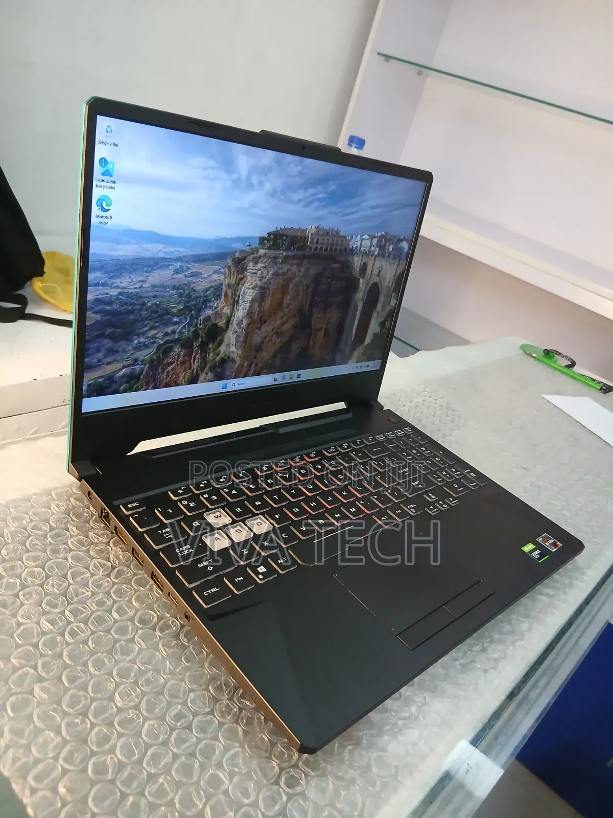 New Laptop Asus TUF Gaming A15 16GB AMD Ryzen 7 SSD 512GB