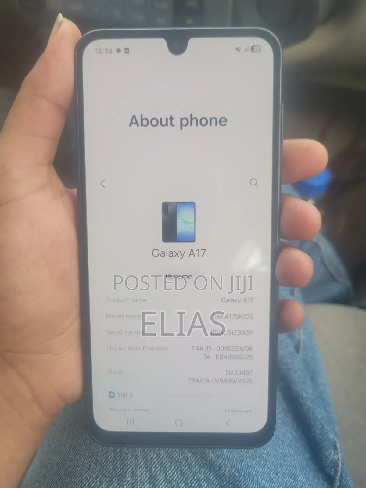Samsung Galaxy A17 128 GB Black