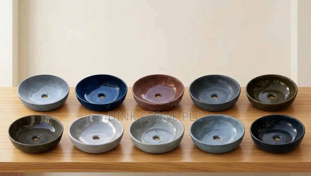 Handcrafted Terrazzo Basins