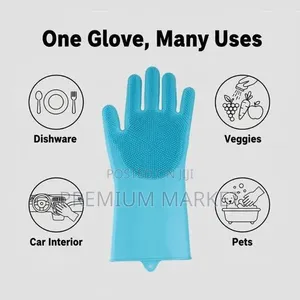 Silcon Dish Washing Glove ሲልከን የእቃ ማጠቢያ