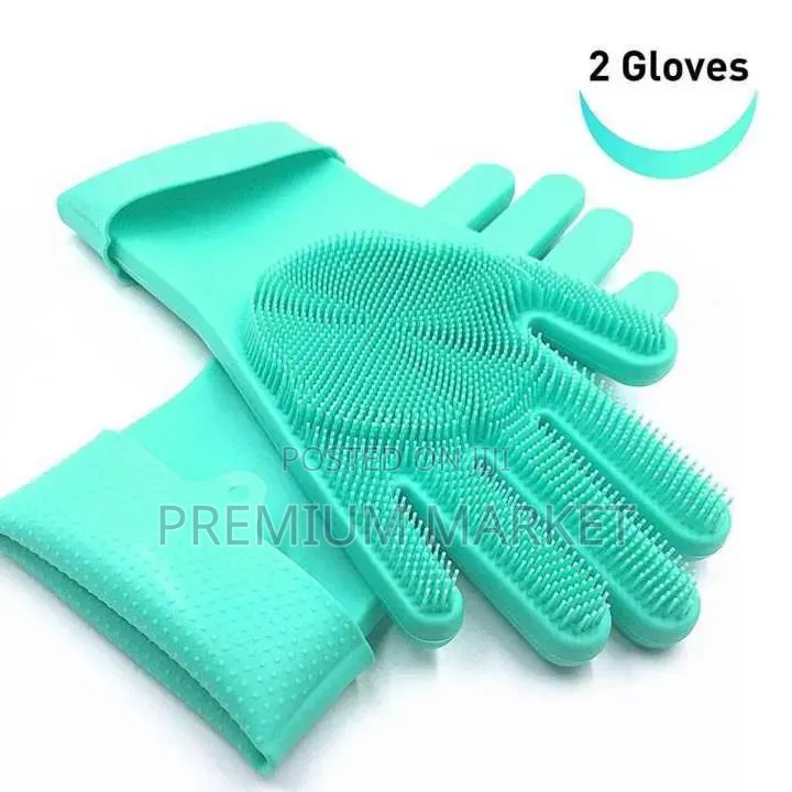 Silcon Dish Washing Glove ሲልከን የእቃ ማጠቢያ