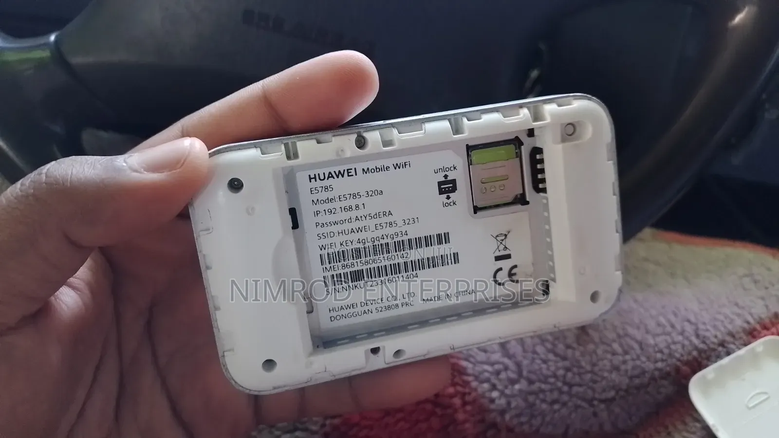 Huawei E5785-320a 4G LTE Mobile WiFi Router