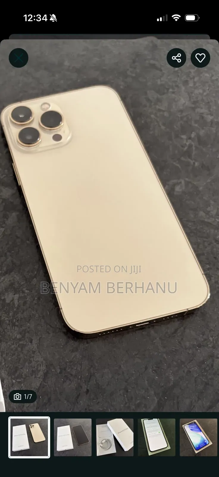 Apple iPhone 13 Pro Max 512 GB Gold