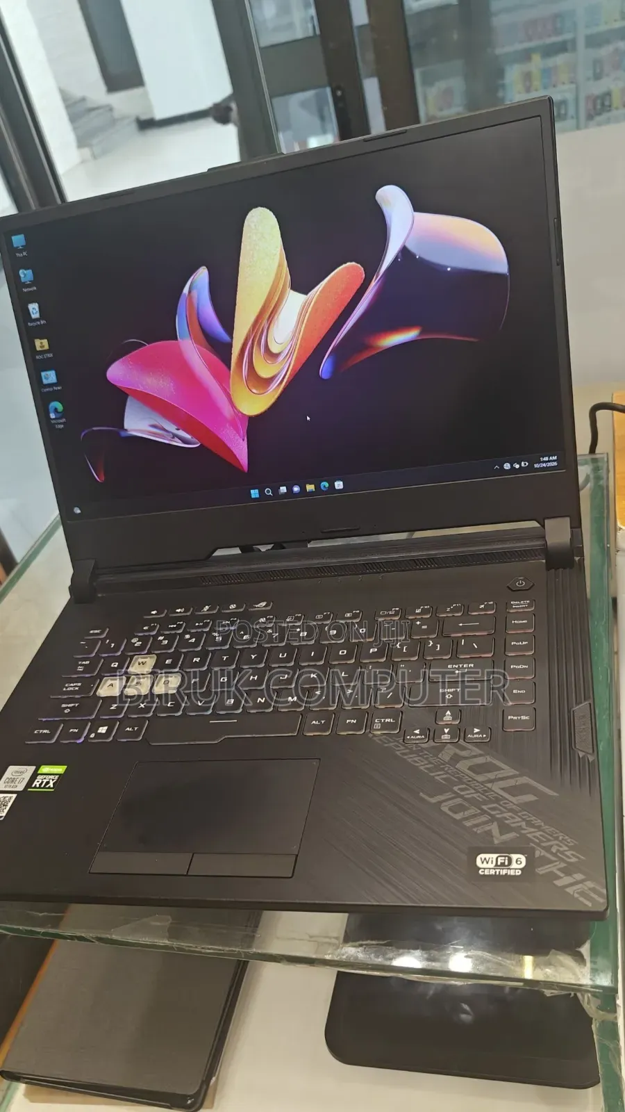 New Laptop Asus ROG Strix G15 16GB Intel Core i7 SSD 512GB