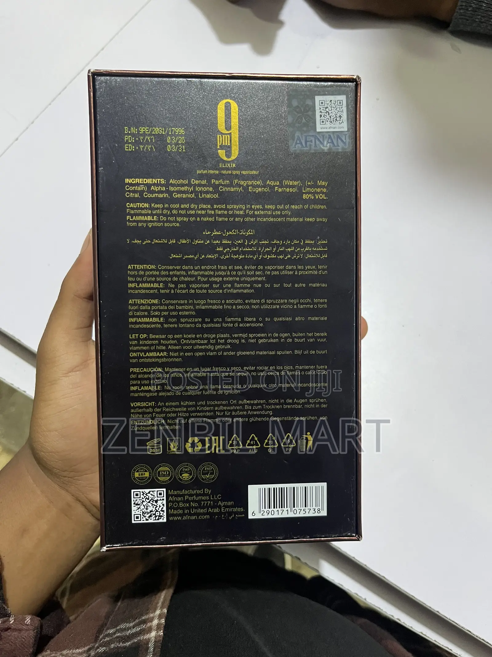 Afnan 9 Pm Elixir