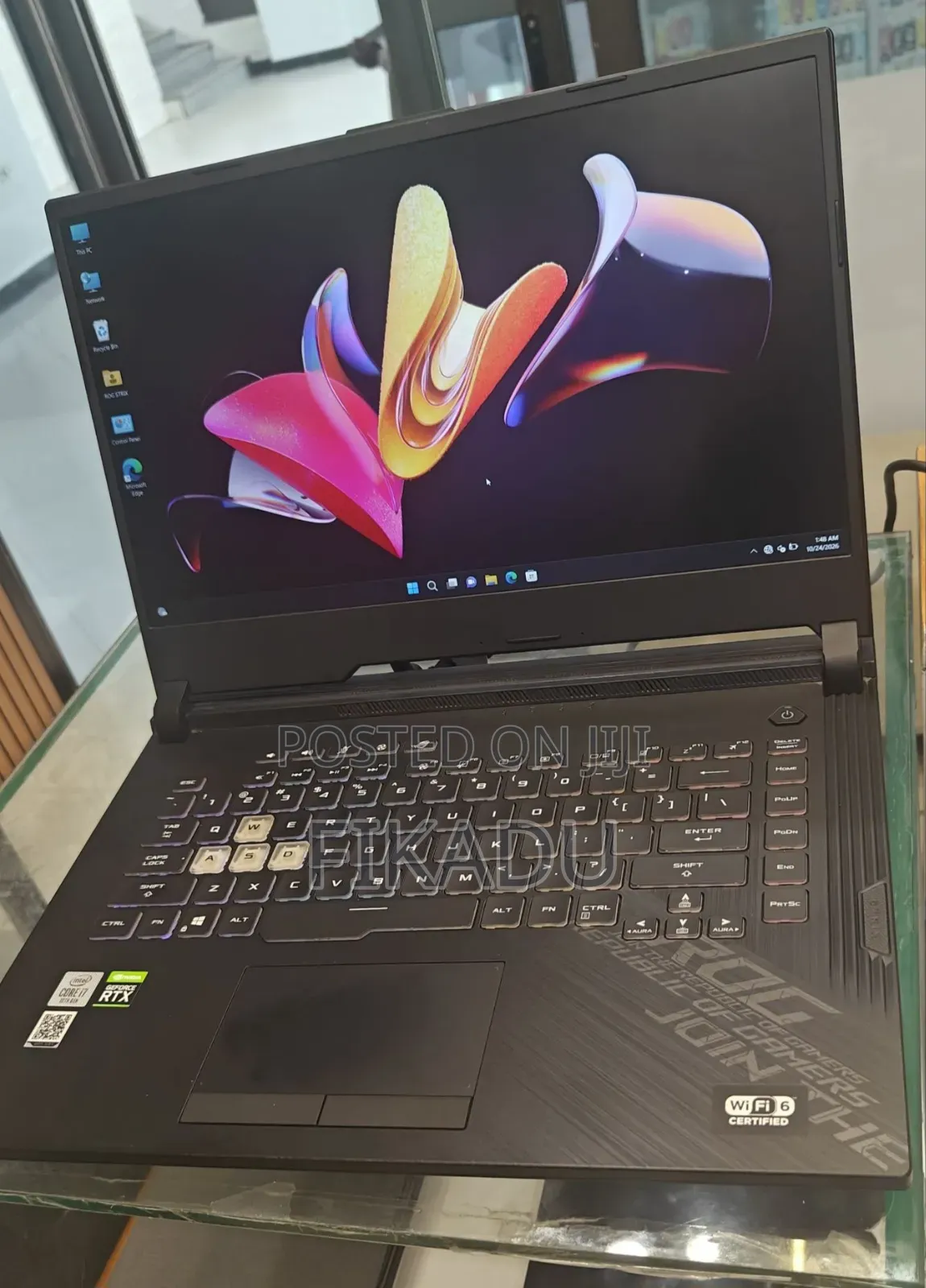 New Laptop Asus ROG Strix G15 16GB Intel Core i7 SSD 512GB