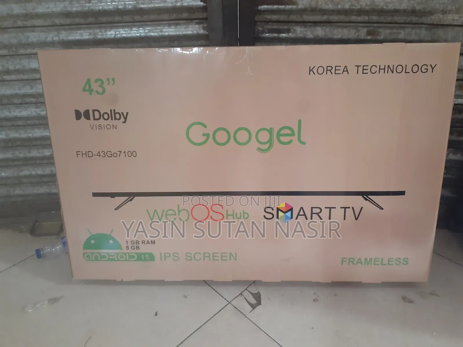 Google Fremless TV