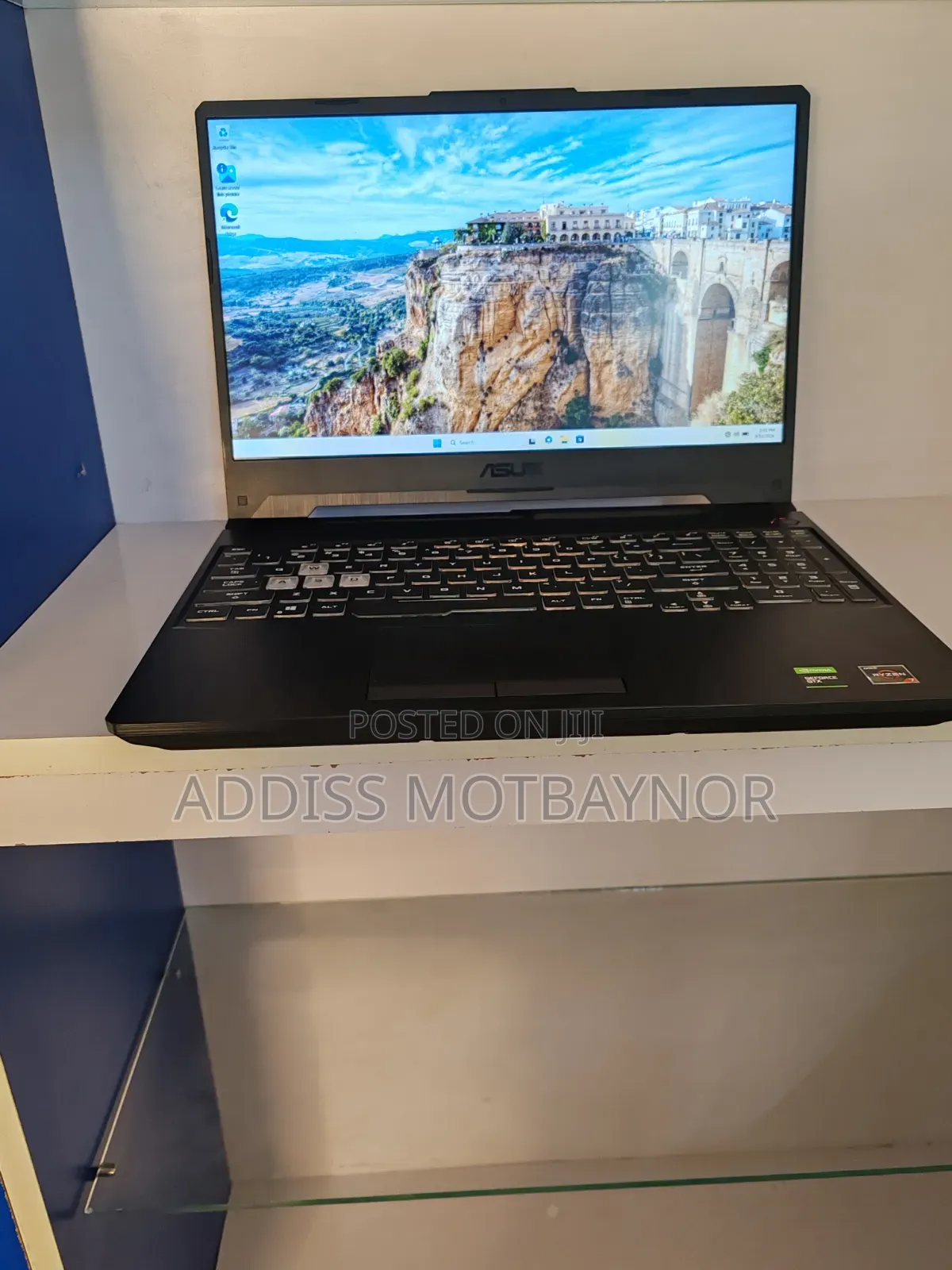 New Laptop Asus TUF Gaming A15 16GB AMD Ryzen 7 SSD 512GB