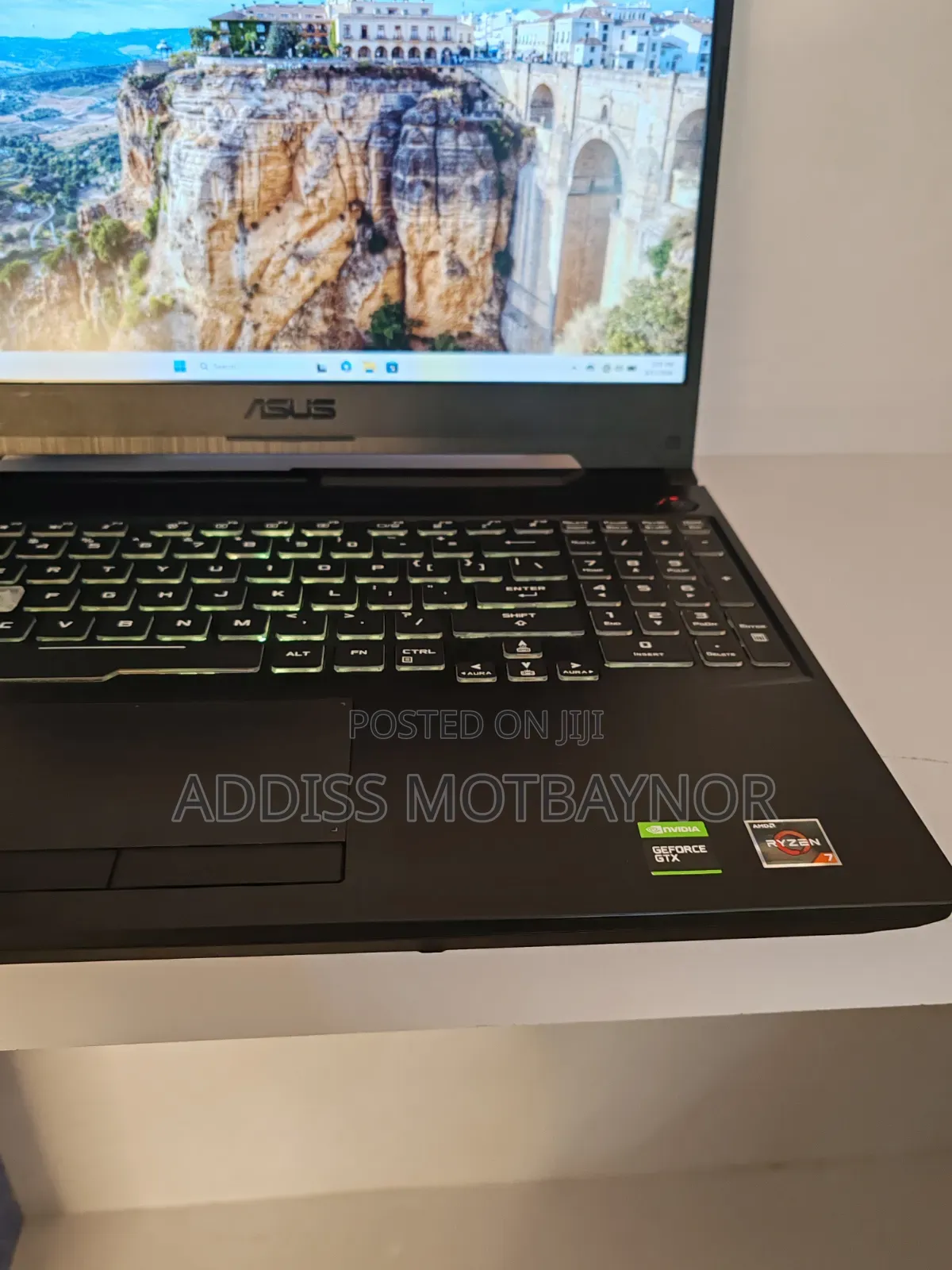 New Laptop Asus TUF Gaming A15 16GB AMD Ryzen 7 SSD 512GB