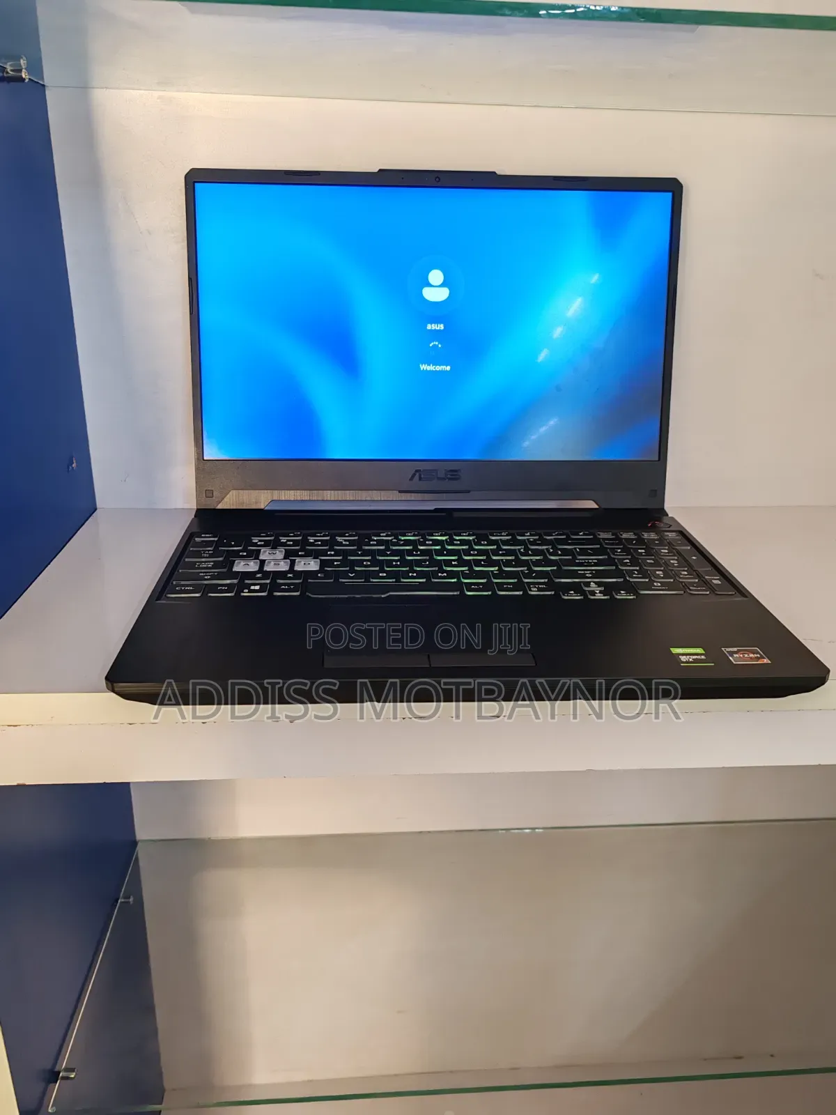 New Laptop Asus TUF Gaming A15 16GB AMD Ryzen 7 SSD 512GB