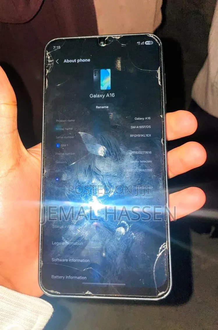 Samsung Galaxy A16 128 GB Black