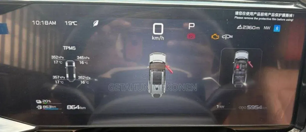 New BYD Leopard 8 2.0 Hybrid AWD 2025 Gold