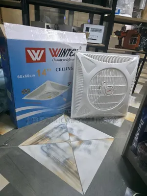 Original WINTEX 14" 60x60cm Ceiling Exhaust Fan With LED Light