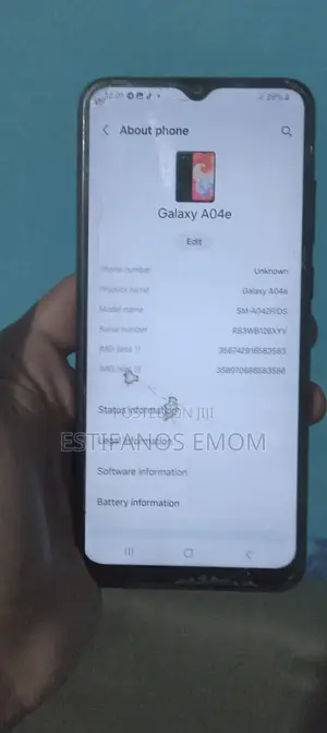 Samsung Galaxy A04e 32 GB Black