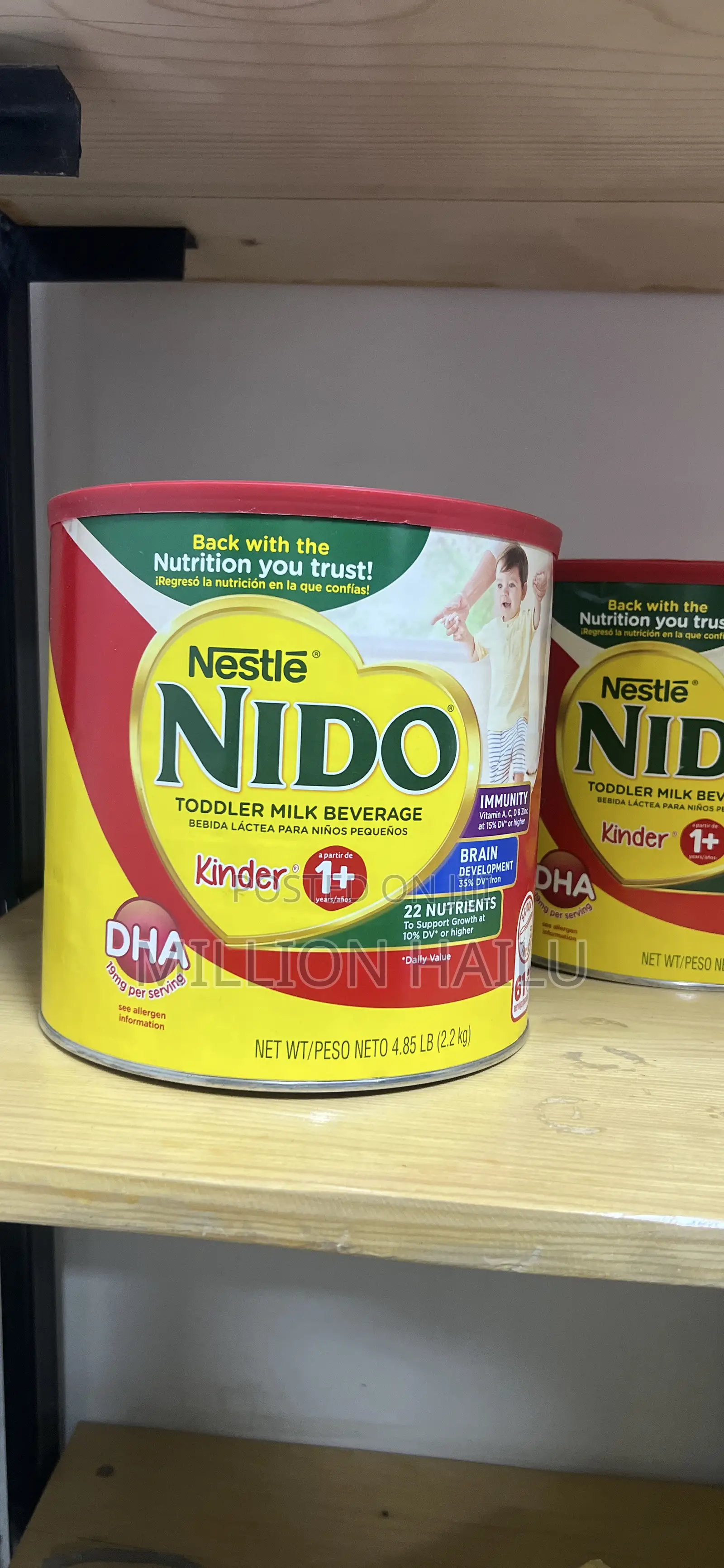 Original Nido 1+ From the USA 100% Authentic