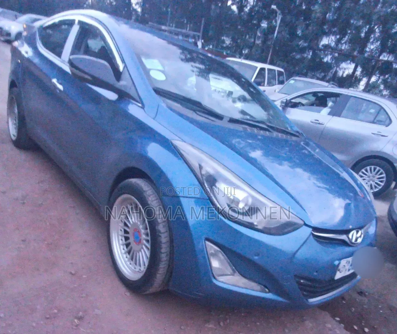 Hyundai Avante 2014 Blue