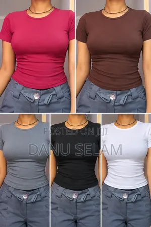 Women's Crop Tops – Available in Different Colors