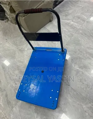 Heavy-Duty Folding Platform Hand Truck - Flatbed Trolley Cart