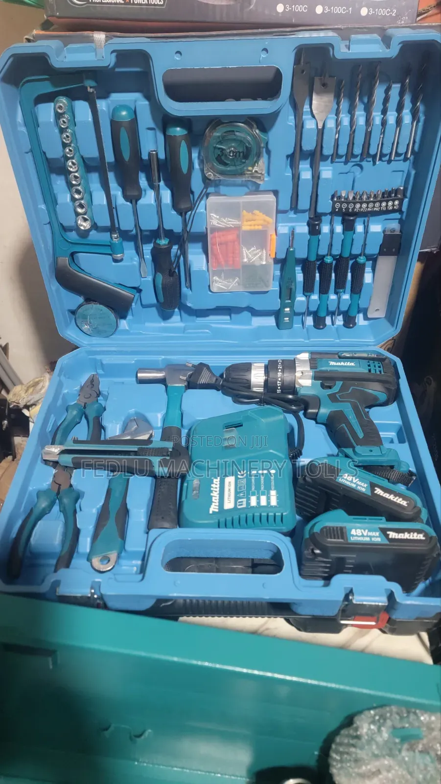 Makita Cordless Drill Set 21v/48v