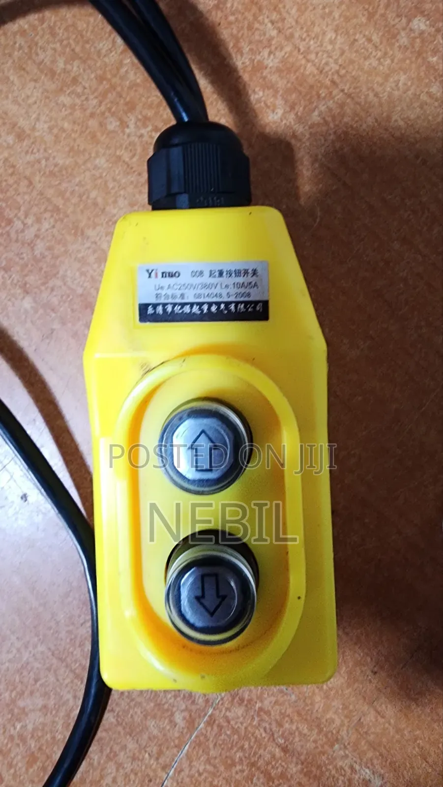 Winch Remote Both With 3 and 1 Phase